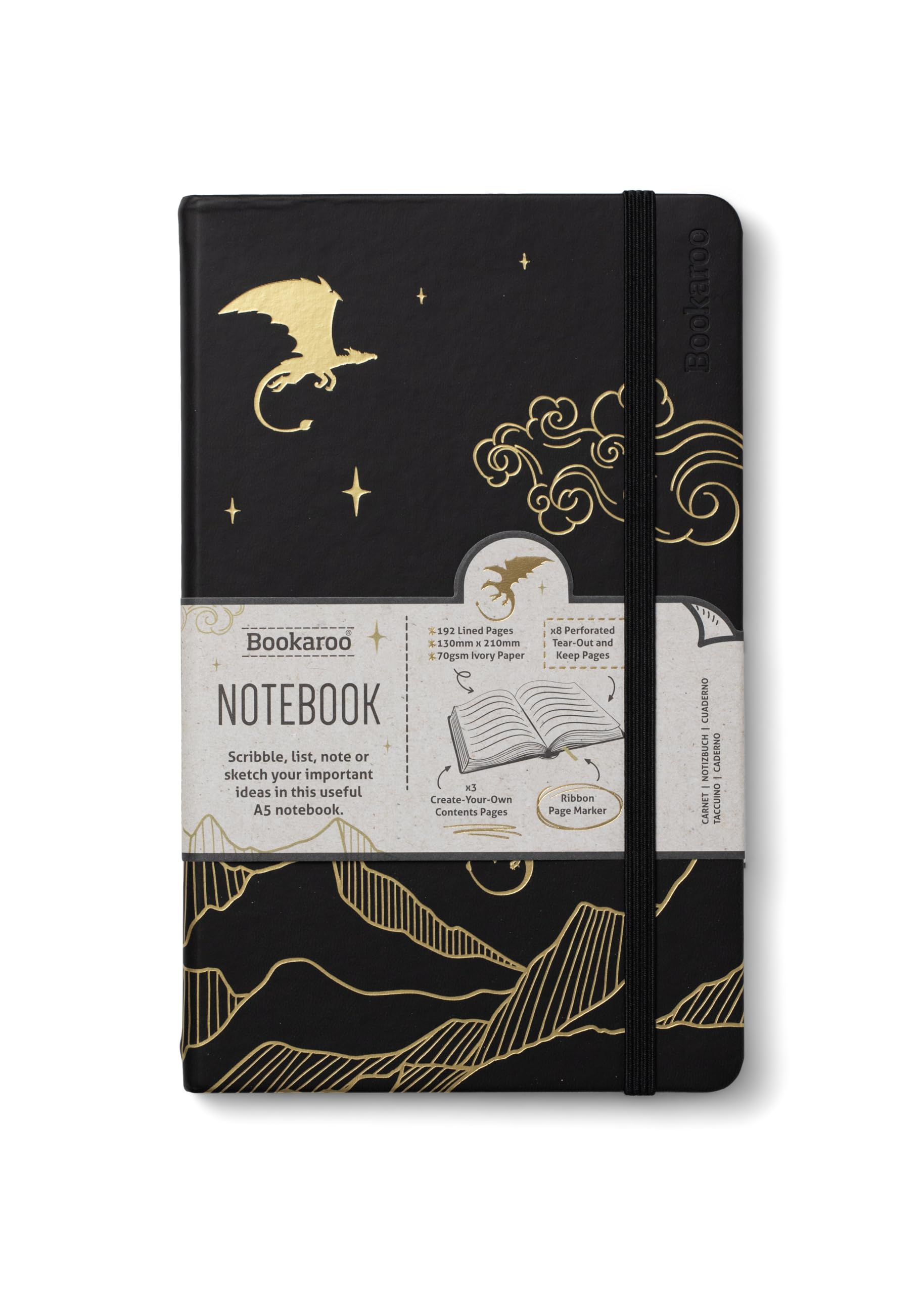 IF Bookaroo Notebook A5 Journal - Dragon