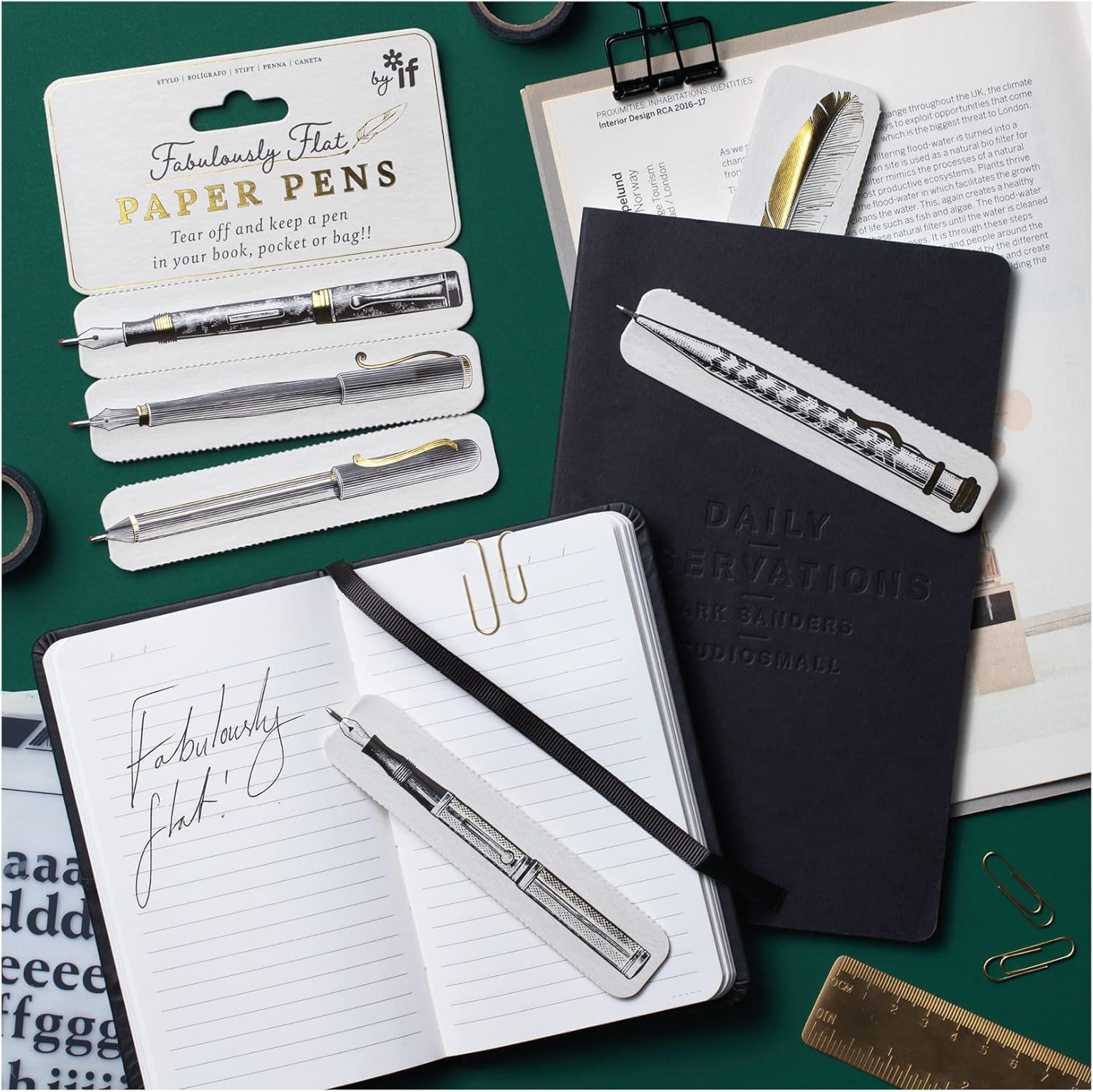 IF Fabulously Flat Paper Pens