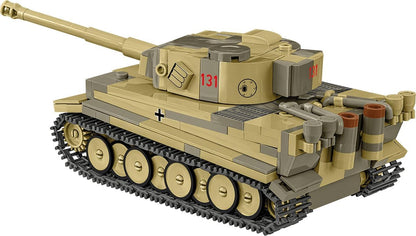 COBI PANZER VI TIGER I no 131, 18 cm x 7.5 cm x 6 cm, Beige
