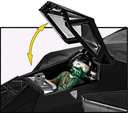 COBI F-117 Nighthawk, 41 x 28 x 8 (+ 10 cm Base