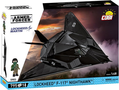 COBI F-117 Nighthawk, 41 x 28 x 8 (+ 10 cm Base