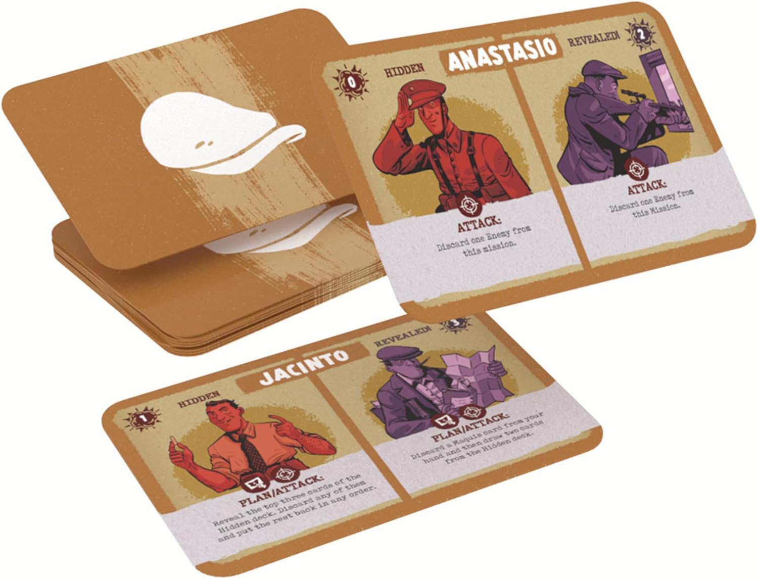 Salt and Pepper Games | Resist! | Card Game | Fast Solo Game | for Single Player | Ages 10+ | Français
