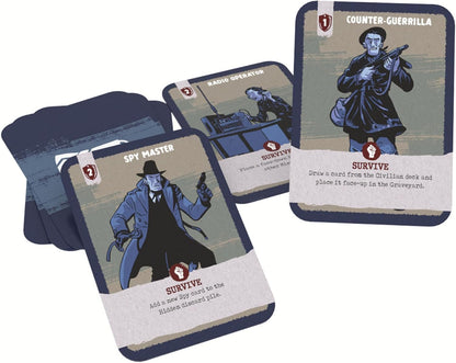 Salt and Pepper Games | Resist! | Card Game | Fast Solo Game | for Single Player | Ages 10+ | Français