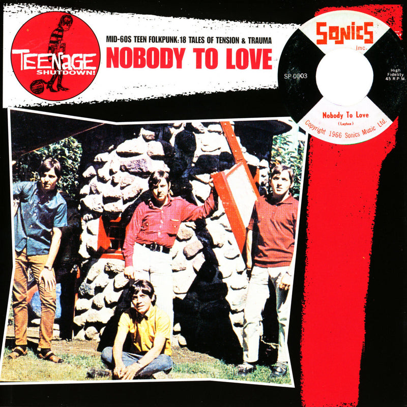Teenage Shutdown! - Nobody to Love: Mid-60s Teen Folkpunk: 18 Takes of Tension & Trauma