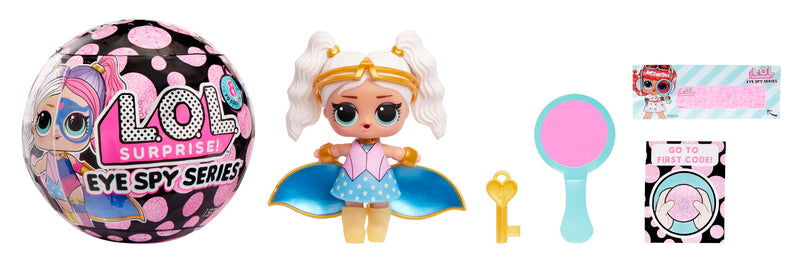 L.O.L. Surprise! Eye Spy Series Tots - Includes 1 Doll, Blind Packaging, Colour-Change Feature, Multiple Surprises to Reveal, Comes with Fashions & Accessories, Collect All 8 Dolls