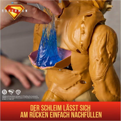 Superman DC Comics, Vs. Kaiju con Slime, Set di Action Figure, Giocattoli dei Supereroi per Bambini e Bambine, 4+ Anni