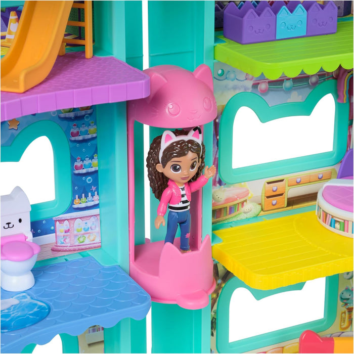 Gabby's Dollhouse: The Movie, Gabby’s Meow-mazing Dollhouse, with Toy Figure & Dollhouse Accessories, Kids Toys for Girls & Boys Ages 3 and Up