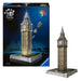 Ravensburger Iconics Big Ben - Light Up 216 piece 3D Jigsaw Puzzle for Adults and Kids Age 8+ Years Up