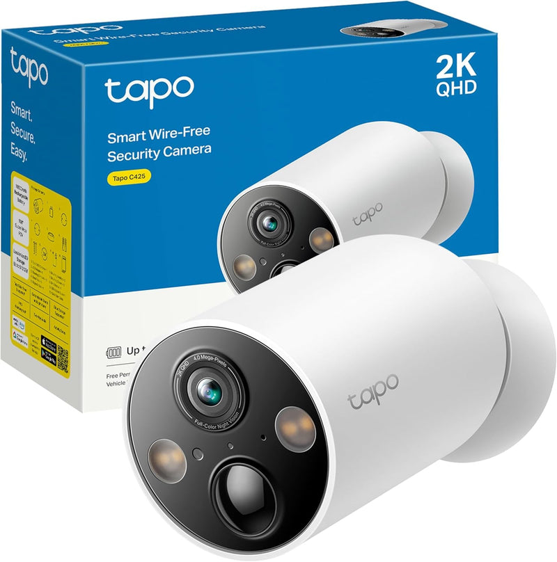 Tp-Link - Tapo C425 2K Qhd Security Camera
