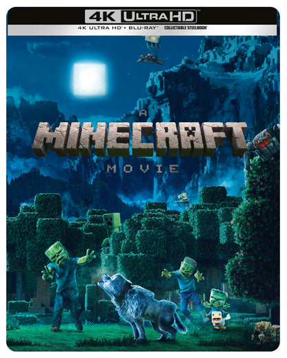 Minecraft Night Scene w.APET Steelbook