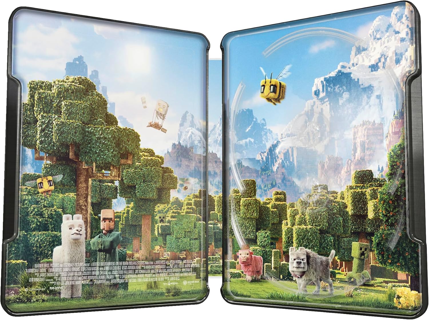 Minecraft Night Scene w.APET Steelbook