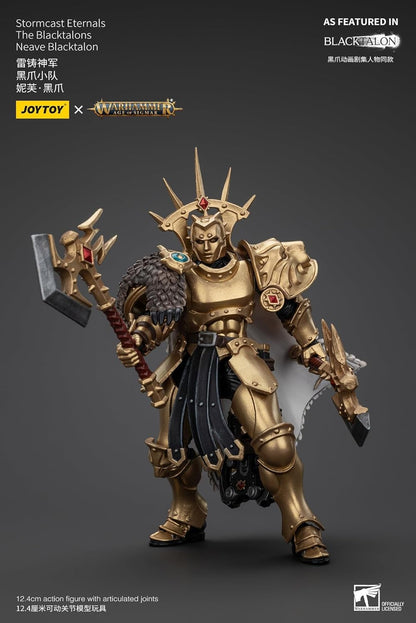 Warhammer Age of Sigmar Stormcast Eternals The Blacktalons Neave Blacktalon 1:18 Scale Action Figure