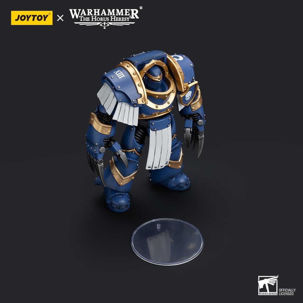 JoyToy Warhammer 40k: Ultramarines Cataphractii Terminator Squad Terminator with Lightning Claws 1:18 Scale Action Figure