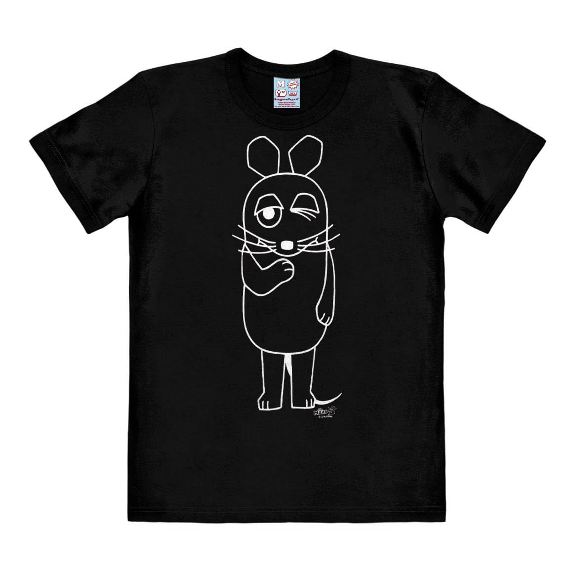 Die Sendung mit der Maus Easy Fit T-Shirt Outline