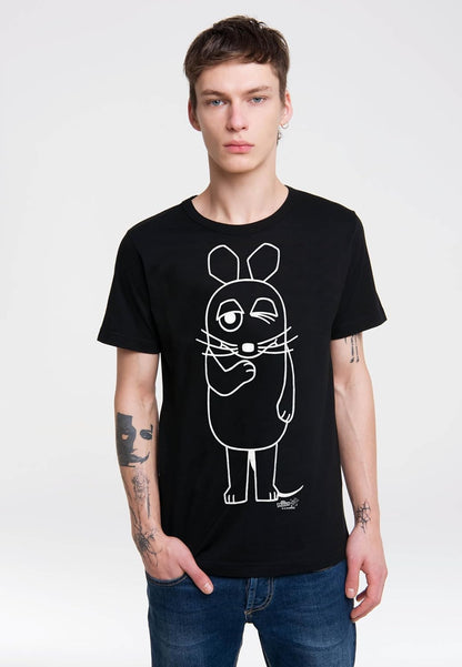 Die Sendung mit der Maus Easy Fit T-Shirt Outline