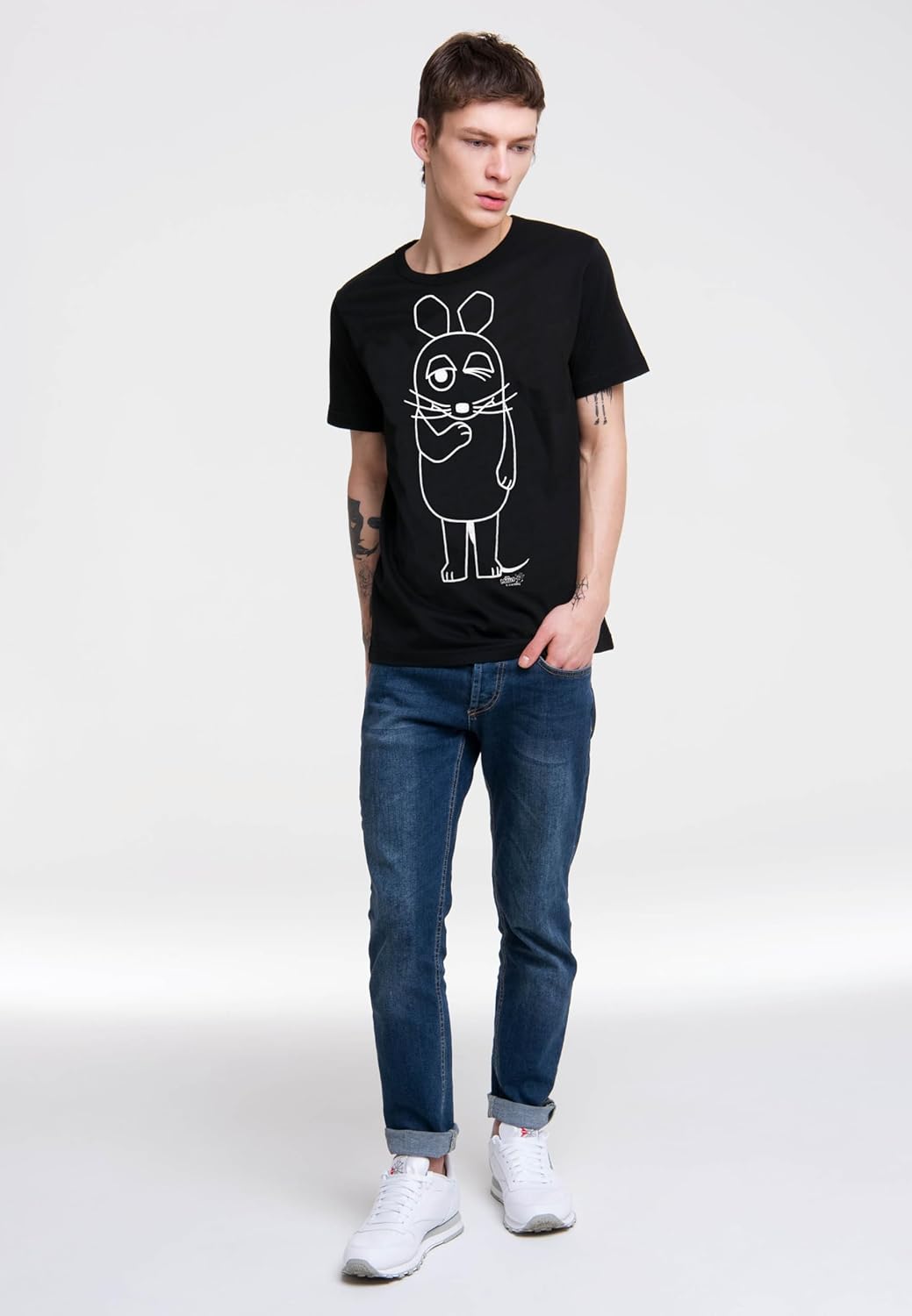 Die Sendung mit der Maus Easy Fit T-Shirt Outline