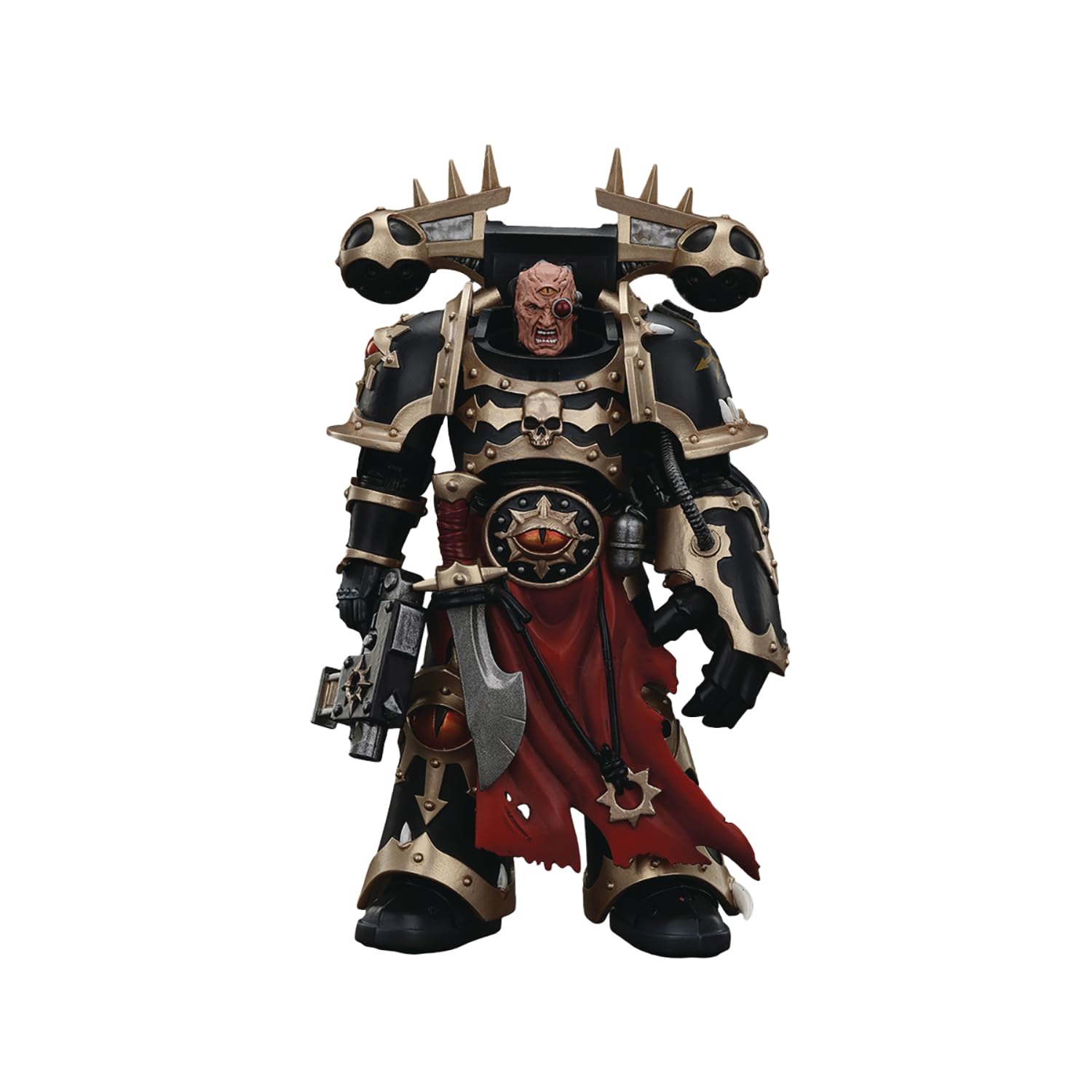 JoyToy Warhammer 40k: Black Legion Chosen with Bolt Pistol and Power Fist 1:18 Scale Action Figure