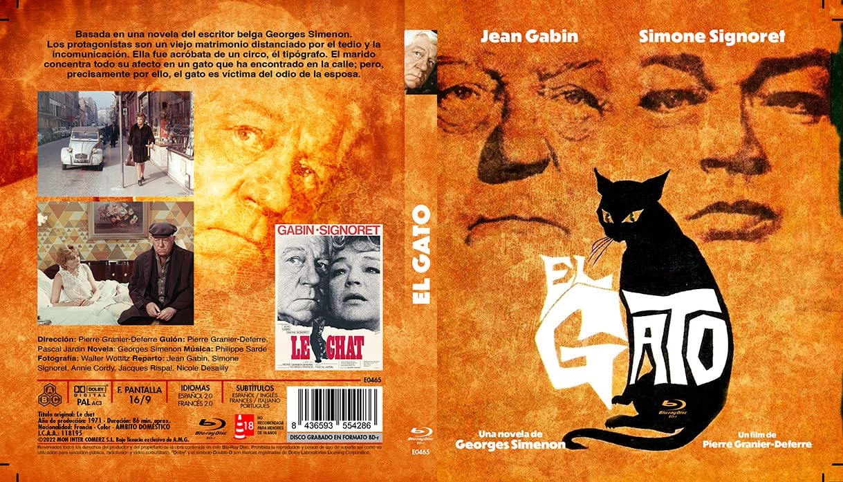 Le chat, l'implacabile uomo di Saint Germain / The Cat ( Le chat ) (Blu-Ray