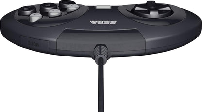 Retro-Bit Official Sega Genesis Controller 6-Button Arcade Pad for Sega Genesis - Original Port
