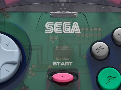 Retro-Bit Official Sega Saturn USB Controller Pad (Model 2) for Sega Genesis Mini, PS3, PC, Mac, Steam, Switch - USB Port (Slate Gray
