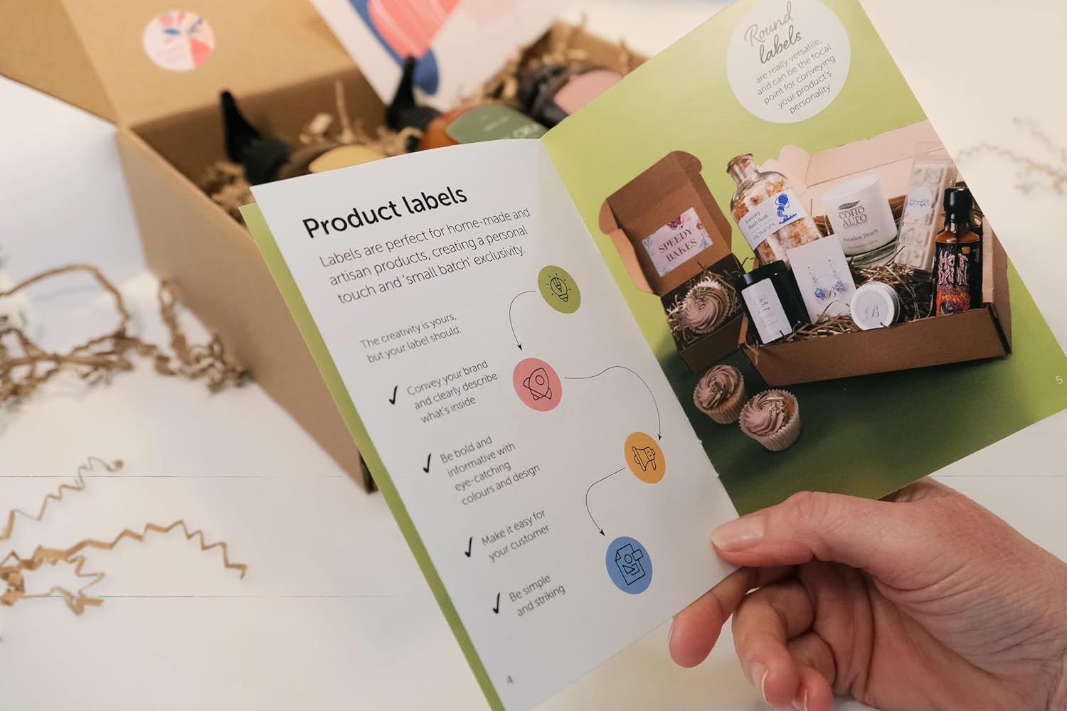 Avery, Business Branding and Packaging Solutions Kit. Create Your own Branding, Labels, Business Cards, and Thank You Notes. Round and Rectangle Blank Printable Stickers, Packaging & Logo Labels.