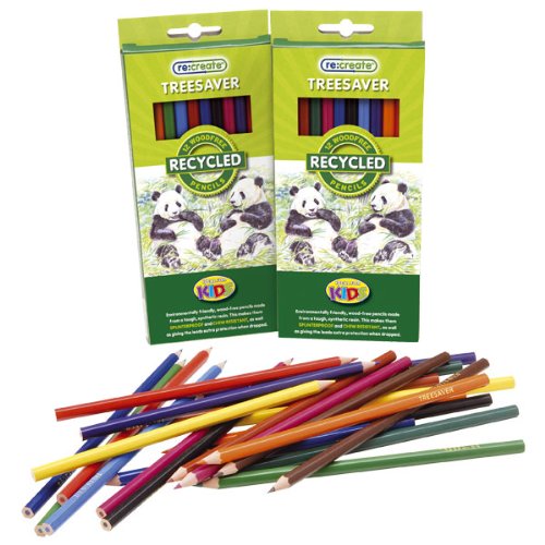 ReCreate Treesaver Recycled Colouring Pencils
