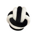 Playlearn Large Soft Cuddle Ball For Kids, 25cm, Sensory Stress Release Toy- Perfect for Managing Stress, Anxiety, Sensory Issues - Black and white