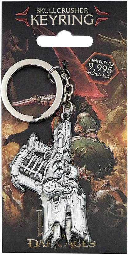 DOOM: The Dark Ages Limited Edition Skullcrusher Keyring – Official Video Game Collectible Keychain for Fans & Gamers