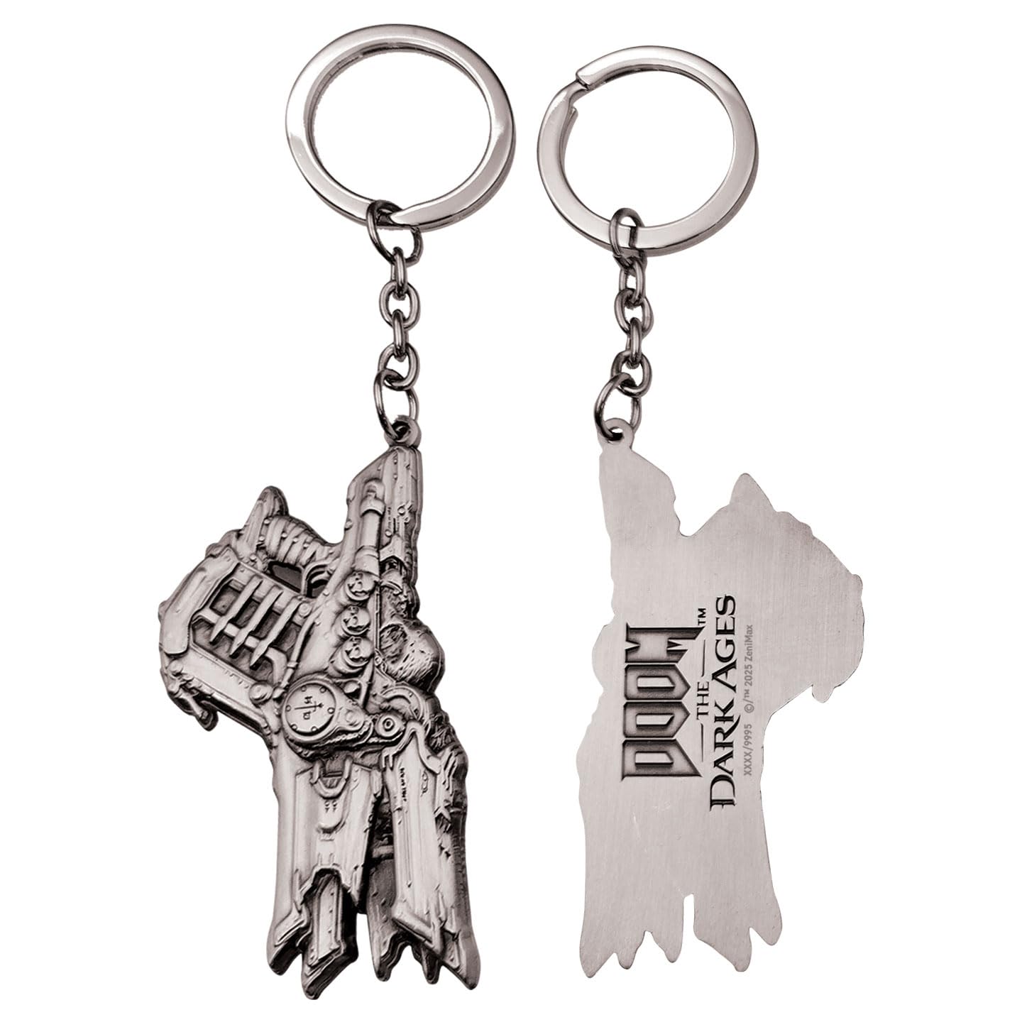 DOOM: The Dark Ages Limited Edition Skullcrusher Keyring – Official Video Game Collectible Keychain for Fans & Gamers