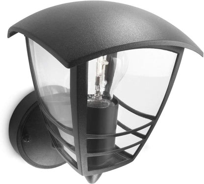 Philips LED Creek Wall Lantern Black (Up)