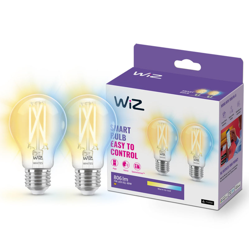 Wi-Fi 60W A60 E27 927-65 CL TW 2PF/6