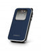 Emporia JOY Flip Mobile Phone, Ideal for the Elderly, Large 2.8" Screen, External Screen for Caller ID, 2MP Camera, Charging Cradle included, Unlocked. Easy to Use - Blueberry