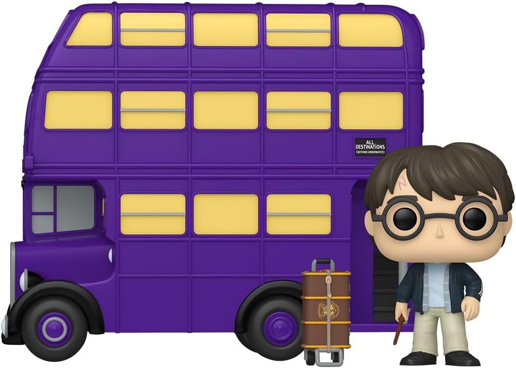 Funko Pop! Ride Super Deluxe: Harry Potter - Knight Bus- Vinyl-Sammelfigur - Geschenkidee - Offizielle Handelswaren - Spielzeug Für Kinder und Erwachsene - Movies Fans