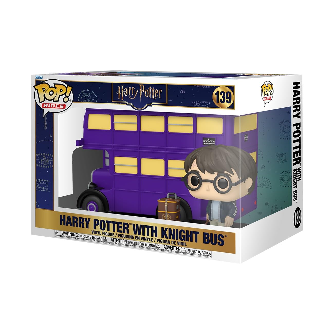 Funko Pop! Ride Super Deluxe: Harry Potter - Knight Bus- Vinyl-Sammelfigur - Geschenkidee - Offizielle Handelswaren - Spielzeug Für Kinder und Erwachsene - Movies Fans