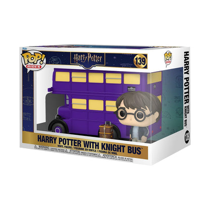 Funko Pop! Ride Super Deluxe: Harry Potter - Knight Bus- Vinyl-Sammelfigur - Geschenkidee - Offizielle Handelswaren - Spielzeug Für Kinder und Erwachsene - Movies Fans