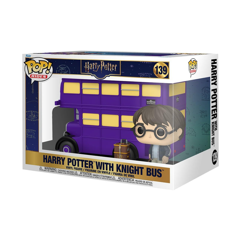 Funko Pop! Ride Super Deluxe: Harry Potter - Knight Bus- Vinyl-Sammelfigur - Geschenkidee - Offizielle Handelswaren - Spielzeug Für Kinder und Erwachsene - Movies Fans
