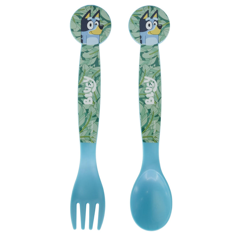 Bluey - 2 Pcs Pp Cutlery ( Spoon and Fork ) Set in Polybag