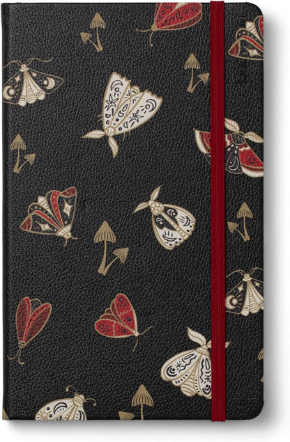 IF Bookaroo Notebook A5 Journal - Dark Moths