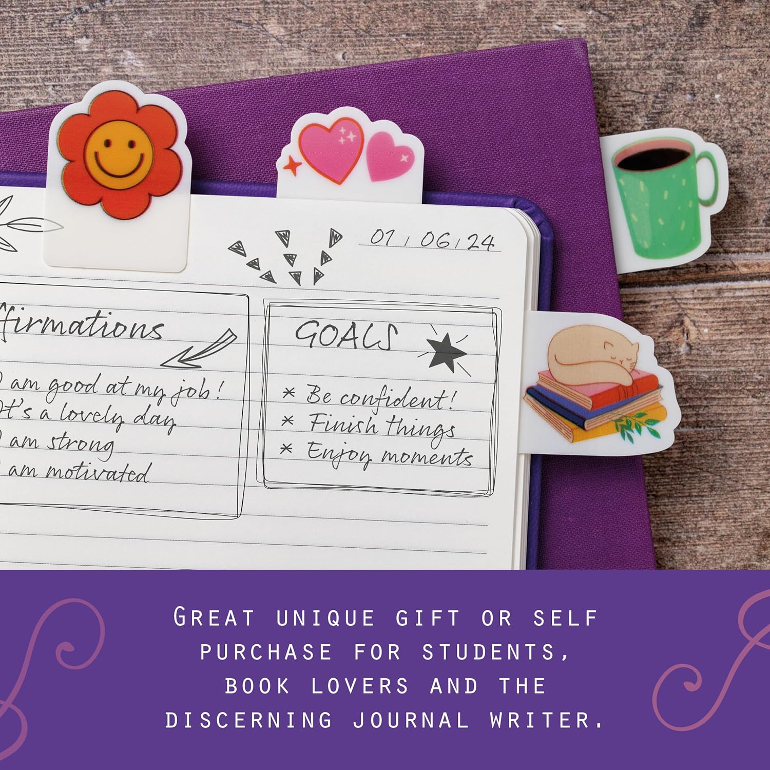 IF Eclectionery Journal Tabs, self Adhesive pagemarkers