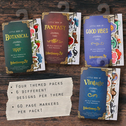 IF Eclectionery Journal Tabs, self Adhesive pagemarkers