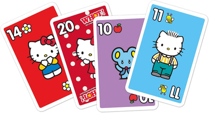 Winning Moves Hello Kitty WHOT! Take turns matching shapes, numbers classic family game travel game great gift for ages 5 plus