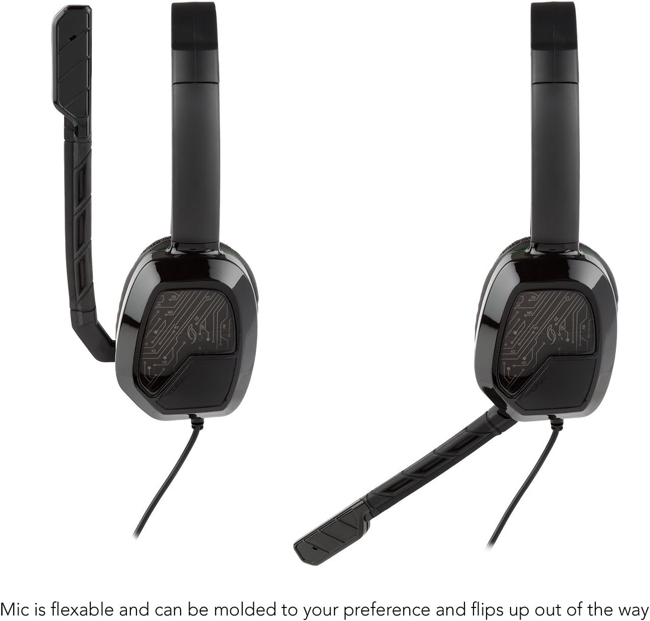 PDP Xbox One Afterglow LVL 1 Chat Headset 048-040, Black