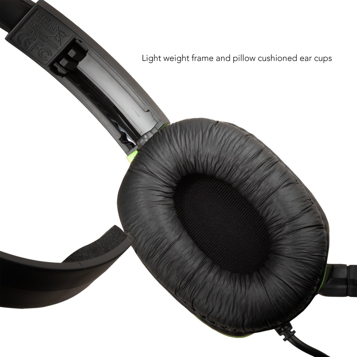 PDP Xbox One Afterglow LVL 1 Chat Headset 048-040, Black