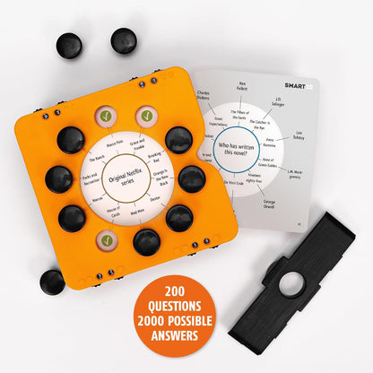 Smart 10 (UK Version) | The Play and Pass Trivia Game | Family Quiz Game | For Quiz Lovers | Ages 10+