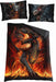 Spiral - Draconis - Single Duvet Cover + Uk And Eu Pillow Case - L