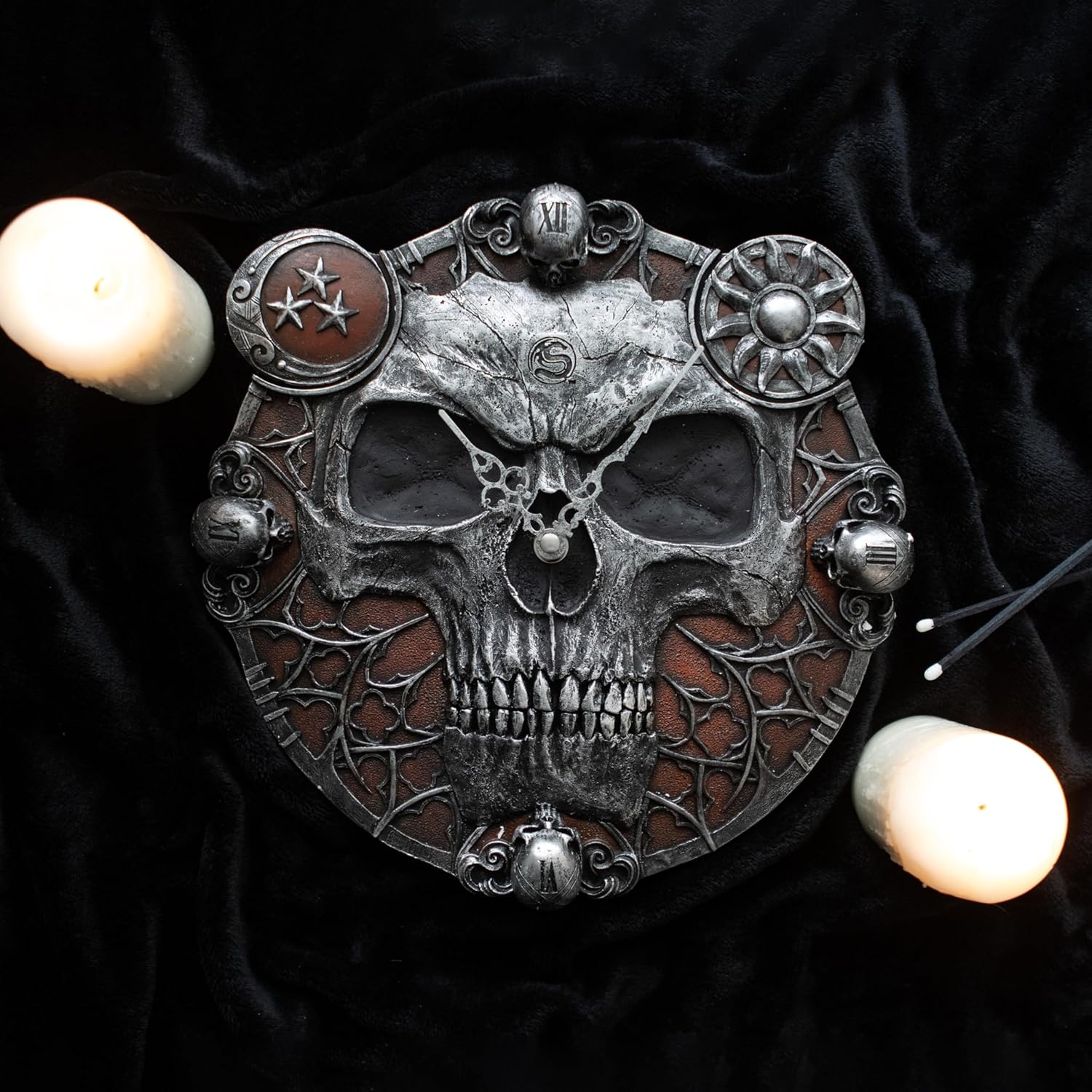 Spiral - Sands Of Death - Clock Sculpture