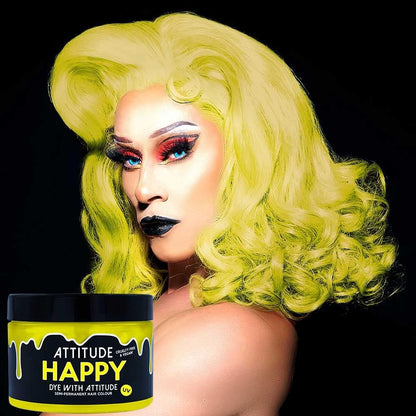 Spiral - HAPPY UV YELLOW (Multicolour Hair Dyes) One Size