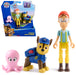 PAW Patrol, Chase & Captain Turbot Figure Pack with Baby Octopus Toy Figure, Kids Toys for Boys and Girls Ages 3 and Up