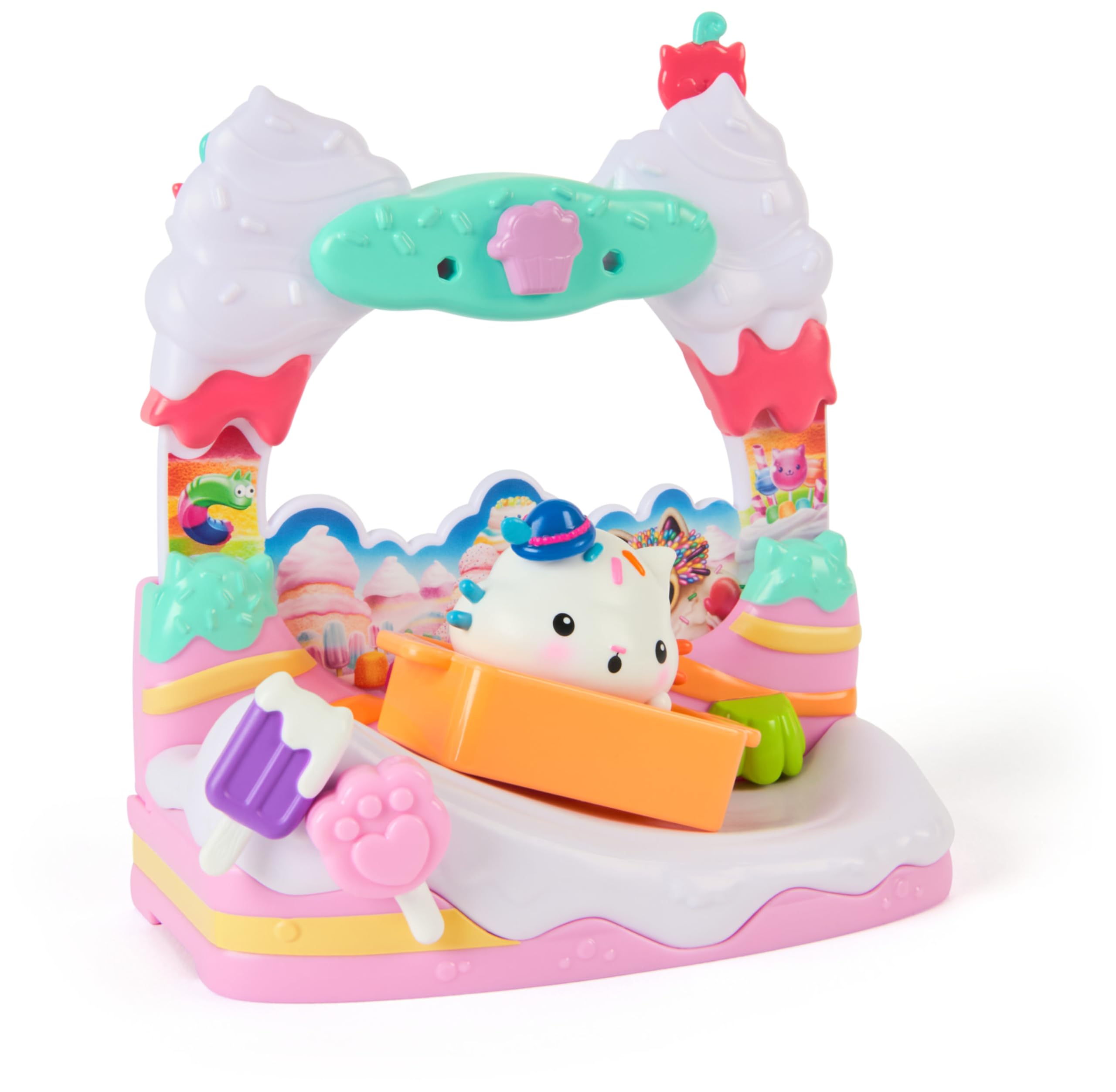 Gabby`S Dollhouse - Gabby`S Movie Balcony - Furrosted Fun (60741629