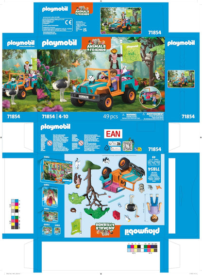 Playmobil - Animals & Friends: Off-Road Vehicle (71854)